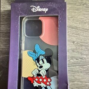 Disney Minnie Mouse Phone Case - Pink, Blue, and Red
